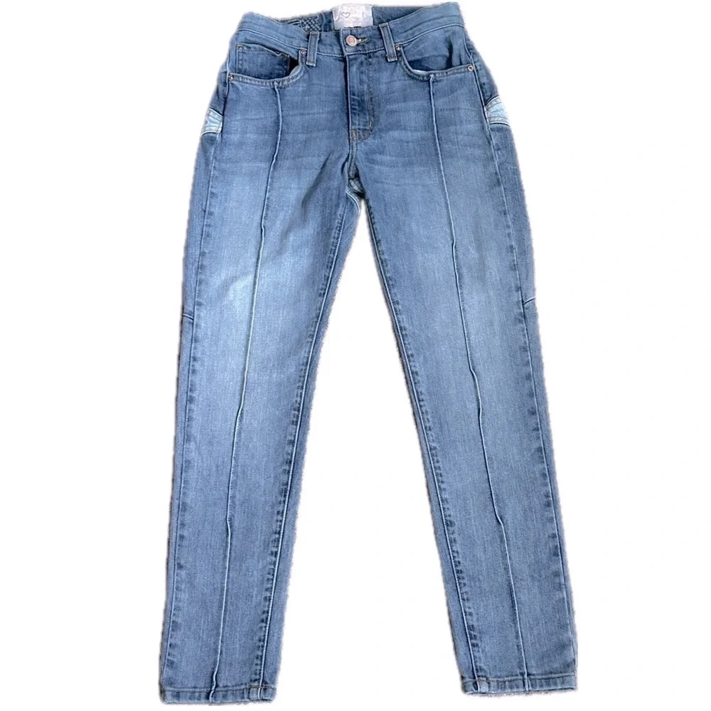 REVICE Star Patch Skinny Jeans | High Rise | 4th of July | Independence Day
